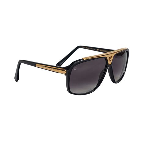 louis vuitton evidence sunglasses z0350w black gold|1.1 Evidence Sunglasses .